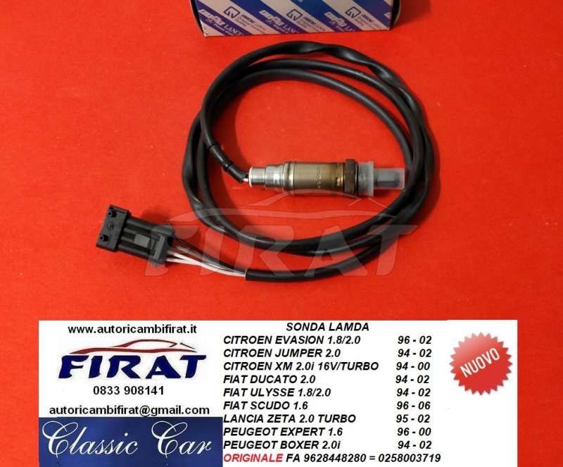 SONDA LAMDA CITROEN EVASIO-FIAT DUCATO-LANCIA ZETA (=0258003719)